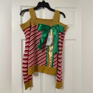 With Love, Derek Christmas How Sweater L, Size Large (juniors)